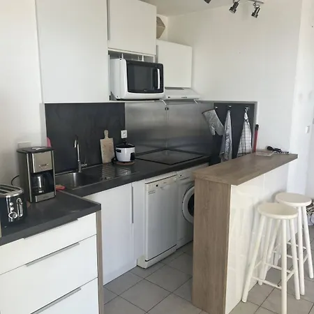 Sunset Joli 3 Pieces Vue Piscine Rochelongue Cap D'agde Διαμέρισμα *