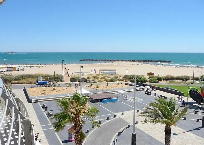 Sunset Joli 3 Pieces Vue Piscine Rochelongue Cap D'agde Agde